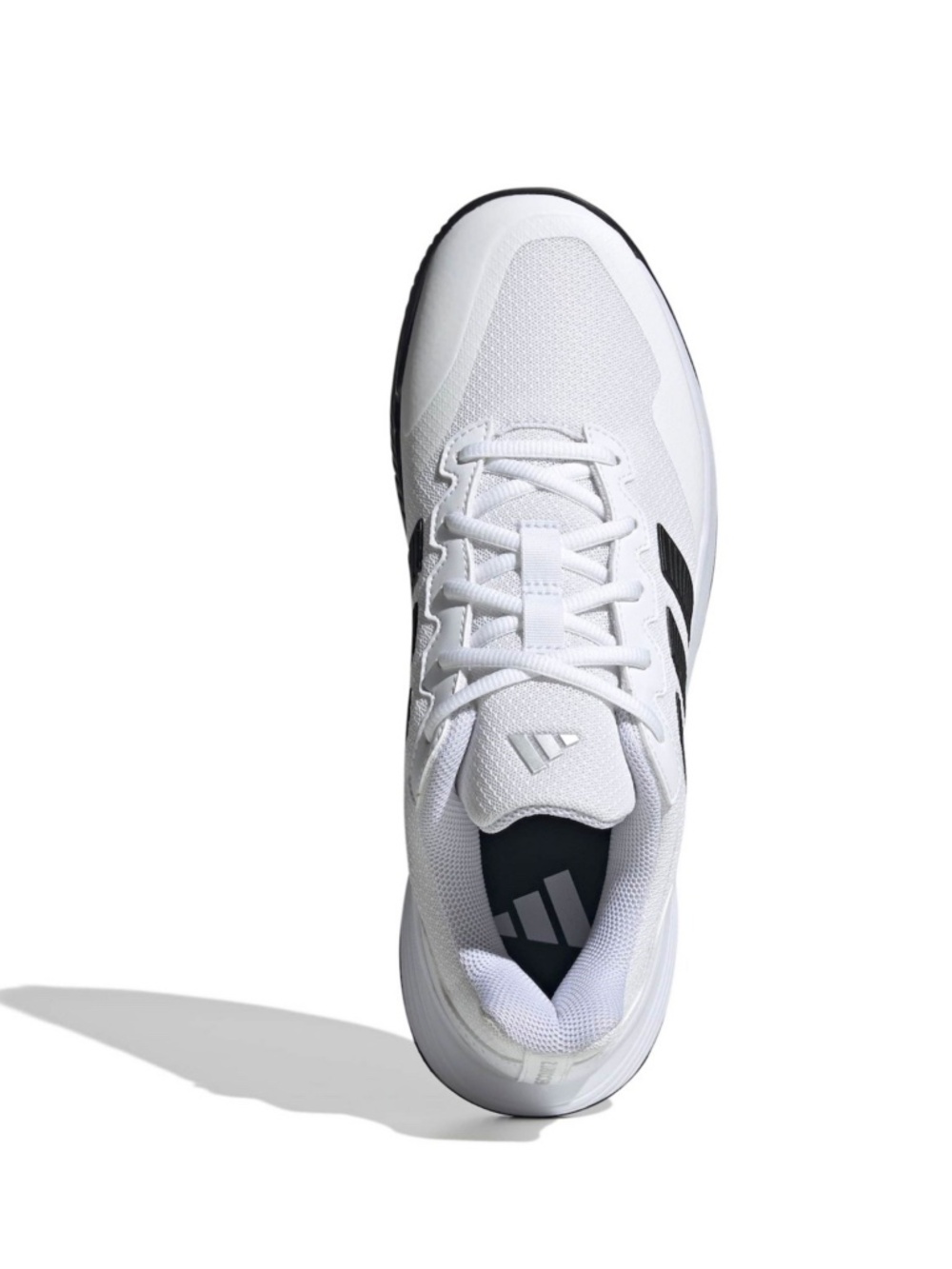 Adidas GameCourt 2 M Men's Tennis Shoes Size 10 US White Black GW2991 NEW - Picture 5 of 9